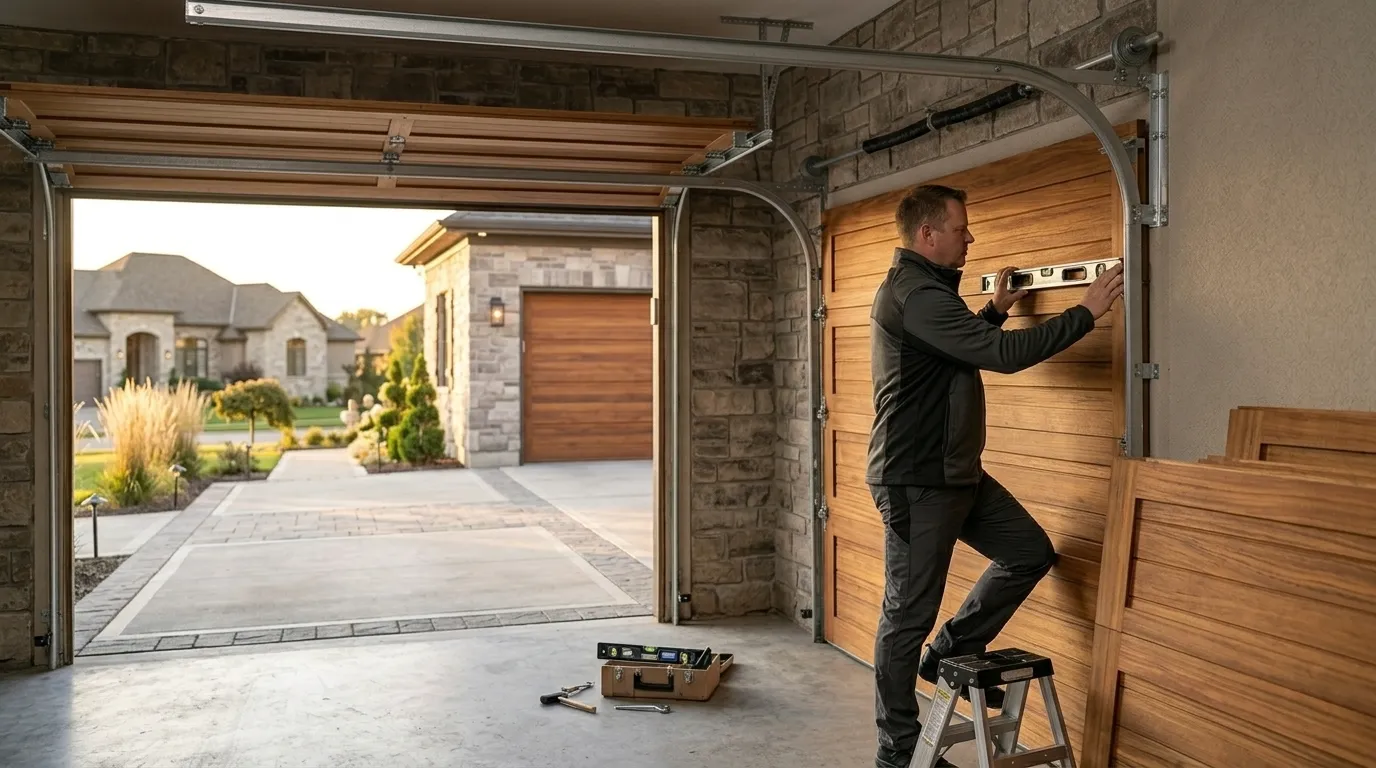 New Garage Door Installation for Oakland Park Homes in Delray Beach