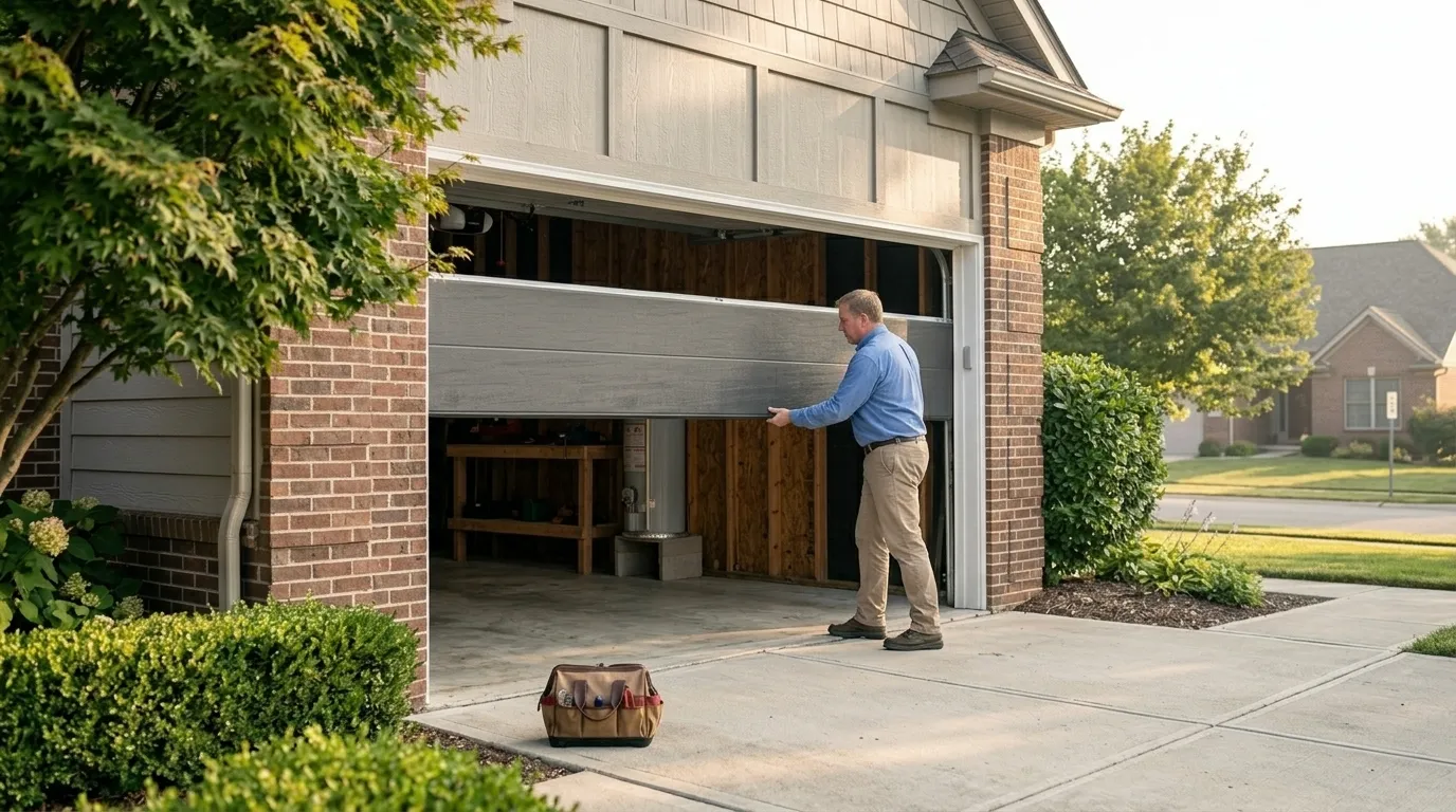 New Garage Door Installation for Palm Beach Homes in Delray Beach