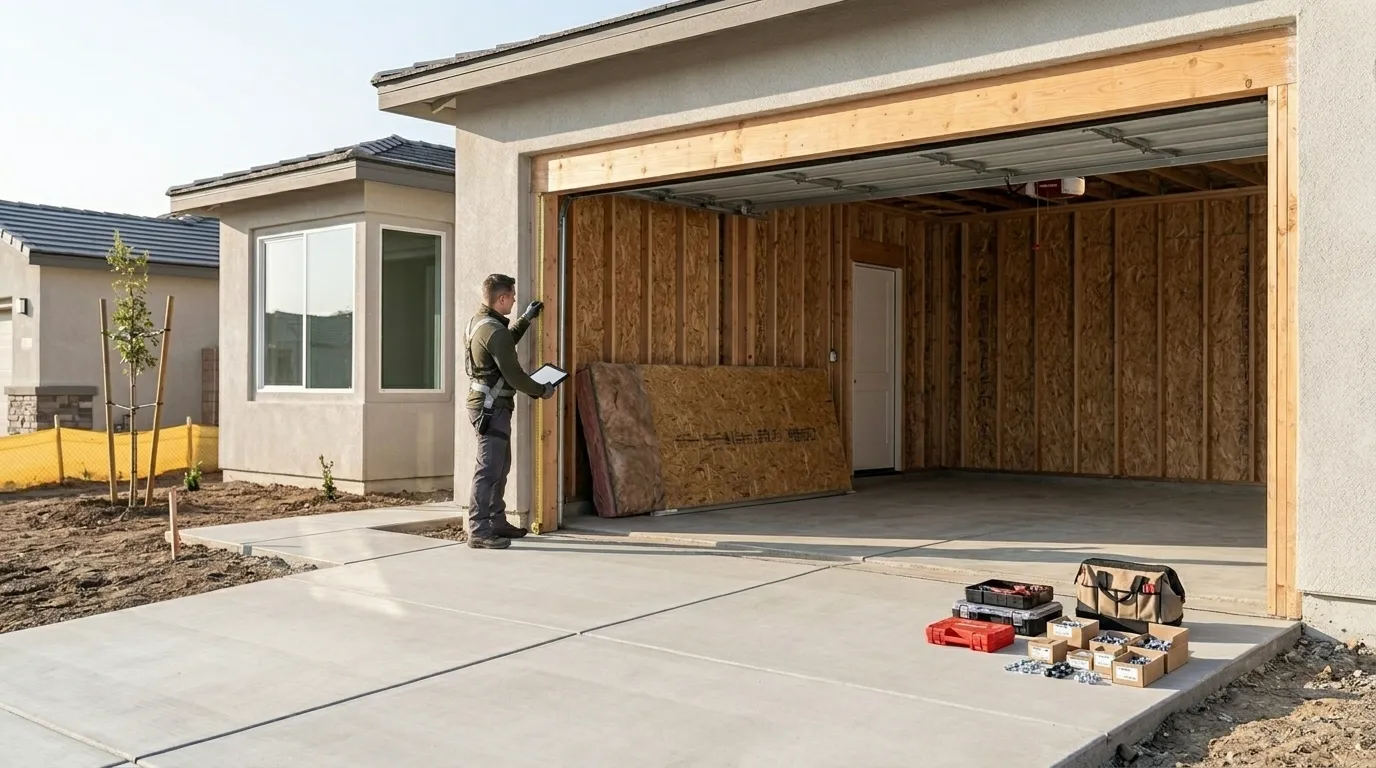 New Garage Door Installation for Parkland Homes in Delray Beach