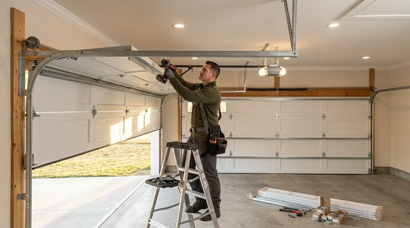 New Garage Door Installation for Wellington Homes in Delray Beach