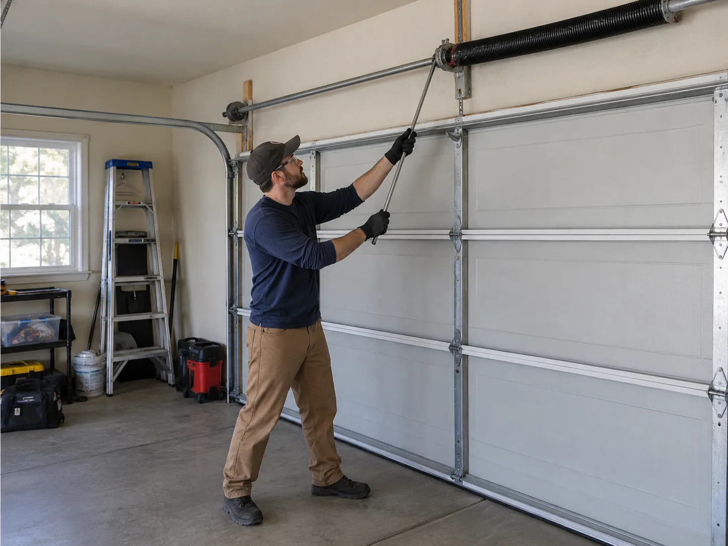 Spring Repair for Coconut Creek Garage Doors in Delray Beach