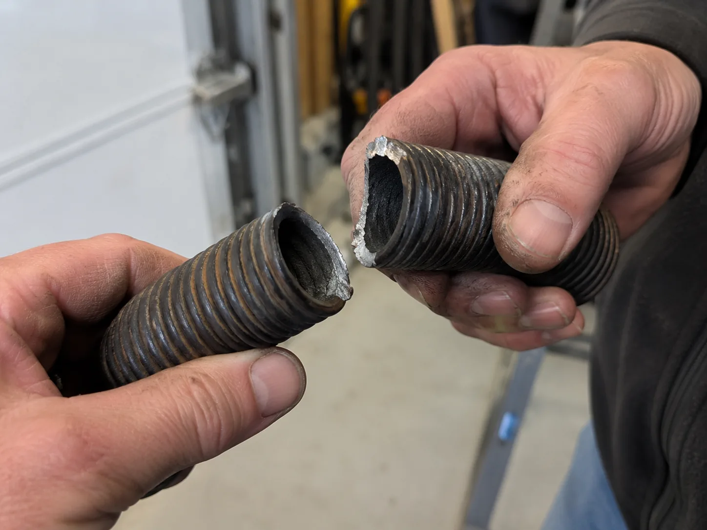Spring Repair for Lighthouse Point's 1968-Era Garage Doors in Delray Beach